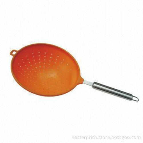 Silicone strainer, SS 202 handle
